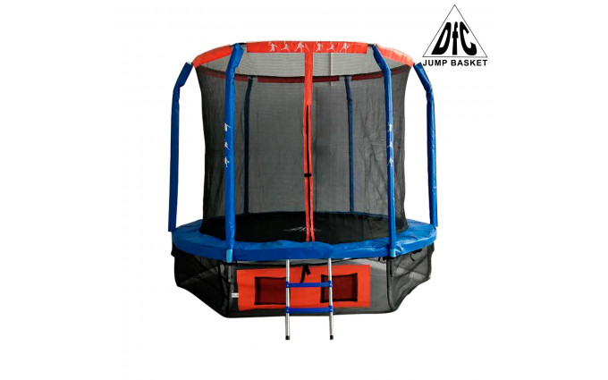 Батут DFC JUMP BASKET с сеткой 8FT-JBSK-B