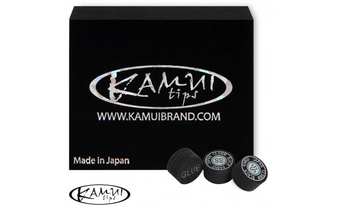 Наклейка для кия Kamui Black ø12,5мм Super Soft 1шт.