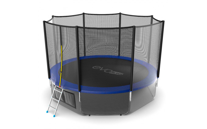 Батут EVO JUMP External 12ft (Blue) + Lower net