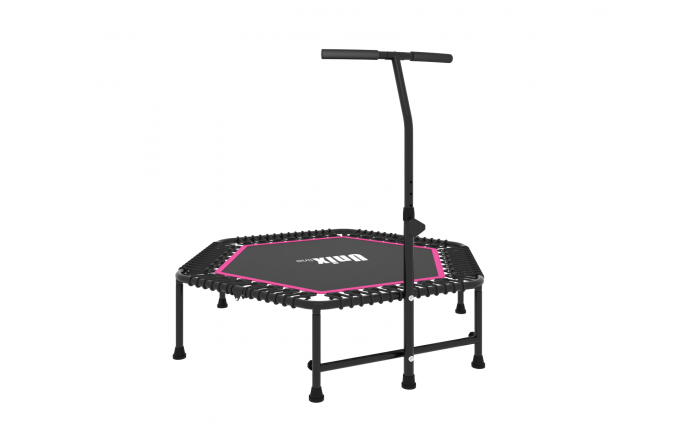 Батут UNIX line FITNESS Pink (130 cm)