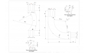 Комплект луз для Снукера "Dynamic Riley", с выкатом, лен